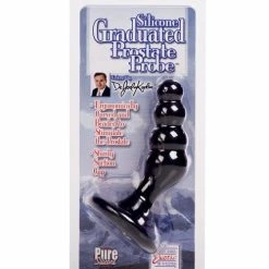 CalExotics Dr. Joel Kaplan Silicone Prostate Probe Graduated - Black