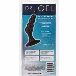 CalExotics Dr. Joel Kaplan Silicone Prostate Probe Graduated - Black