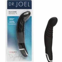 CalExotics Dr. Joel Silicone Ridged P - Black Anal Toys