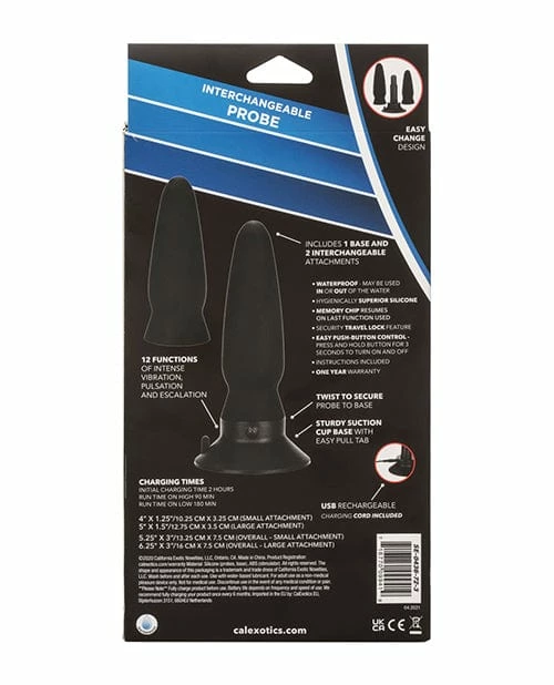 CalExotics Eclipse Interchangeable Probe - Black