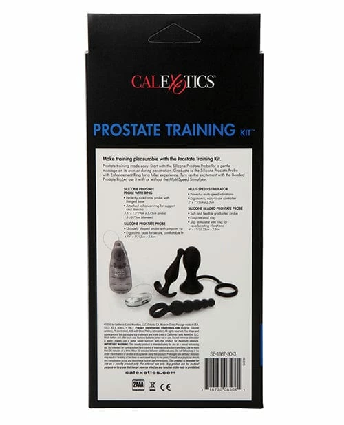 CalExotics Anal Toys His Prostate Training Kit - Black