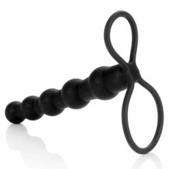 CalExotics Love Rider Beaded Dual Penetrator - Black