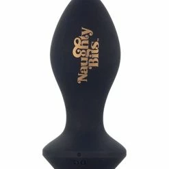 CalExotics Naughty Bits Shake Your Ass Petite Vibrating Butt Plug - Black