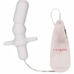 CalExotics Pocket Exotics Anal T Vibe - Ivory Anal Toys