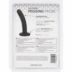 CalExotics Silicone Pegging Probe - Black Anal Toys
