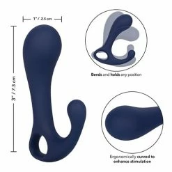 CalExotics Viceroy Direct Probe - Blue Anal Toys