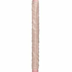 CalExotics 17" Slim Jim Duo Veined Super Slim Double Dong