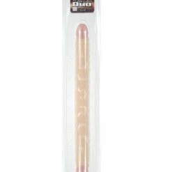 CalExotics 17" Slim Jim Duo Veined Super Slim Double Dong