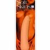 CalExotics 8" Soft Skins Veined - Ivory Dildos