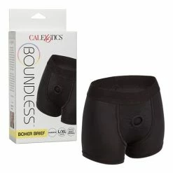 CalExotics Boundless Boxer Brief L-XL - Black Dildos