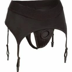 CalExotics Boundless Thong With Garter Dildos