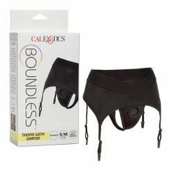 CalExotics Boundless Thong With Garter Dildos