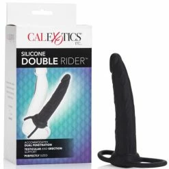 CalExotics Dildos Double Rider Silicone 6.5" - Black