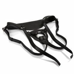 CalExotics Her Royal Harness The Queen Size - Black