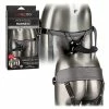 CalExotics Her Royal Harness The Royal Vibrating Set - Black