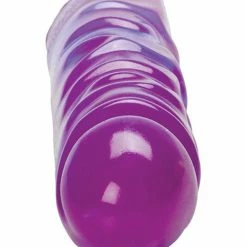 CalExotics Reflective Gel Jr Dong 7.5" - Purple