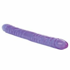 CalExotics Dildos Reflective Gel Vein Double Dong