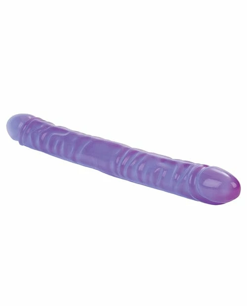 CalExotics Dildos Reflective Gel Vein Double Dong
