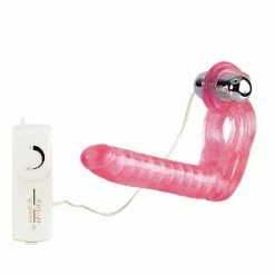 CalExotics The Ultimate Triple Stimulator Flexible Dong With Cock Ring - Pink Dildos
