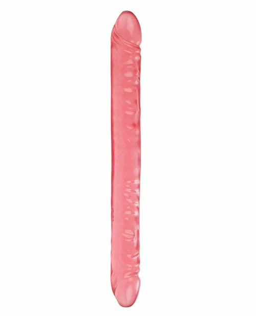CalExotics Translucence 18" Veined Double Dong - Pink