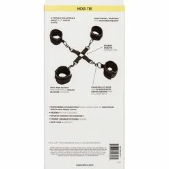 CalExotics Boundless Hog Tie - Black Kink & BDSM