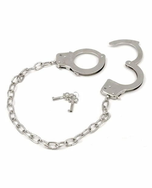 CalExotics Kink & BDSM Chrome Hand Cuffs