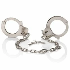 CalExotics Kink & BDSM Chrome Hand Cuffs
