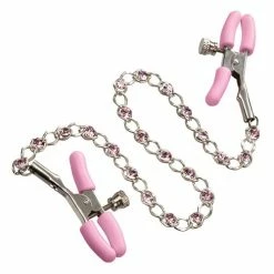 CalExotics First Time Crystal Nipple Teasers - Pink Kink & BDSM