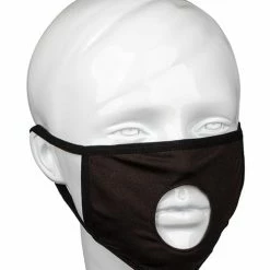 CalExotics Foreplay Accessories BJ 69 Open Mouth Mask - Black