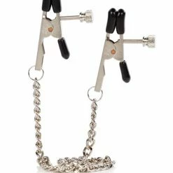 CalExotics Kink & BDSM Nipple Play Bull Nose Nipple Jewelry - Silver