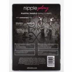 CalExotics Kink & BDSM Nipple Play Playful Tassels Nipple Clamps