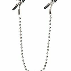 CalExotics Nipple Play Silver Beaded Nipple Clamps