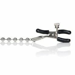 CalExotics Nipple Play Silver Beaded Nipple Clamps