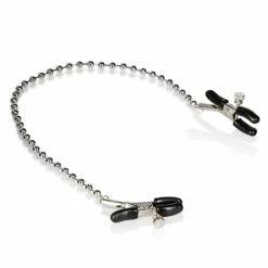 CalExotics Nipple Play Silver Beaded Nipple Clamps