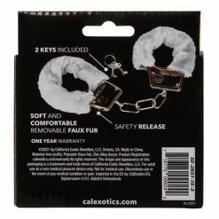 CalExotics Playful Furry Cuffs Kink & BDSM