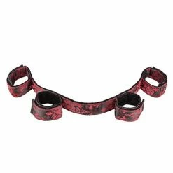 CalExotics Scandal Bondage Bar - Black-Red