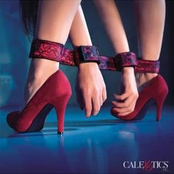 CalExotics Scandal Bondage Bar - Black-Red