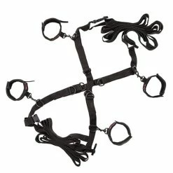 CalExotics Scandal Over The Bed Cross - Black-Red