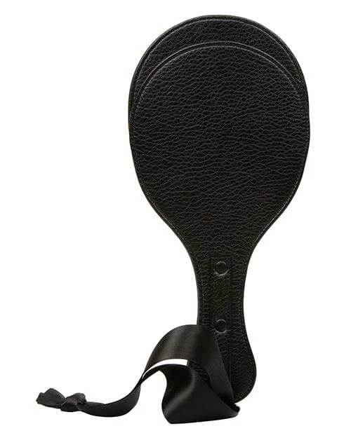 CalExotics Kink & BDSM Scandal Round Double Paddle - Black-Red