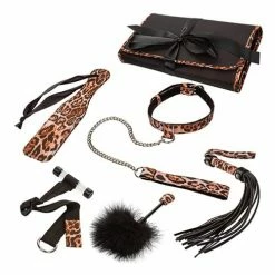 CalExotics Unleashed Adventure Set - Animal Print Kink & BDSM
