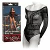 CalExotics Scandal Off The Shoulder Body Suit - Black