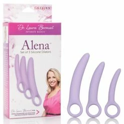 CalExotics Sexual Enhancers For Couples Dr. Laura Berman Alena Silicone Dilators - Set Of 3 Lavender