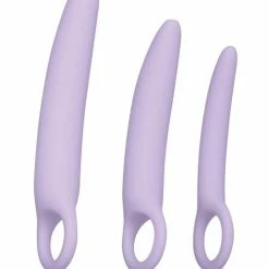 CalExotics Sexual Enhancers For Couples Dr. Laura Berman Alena Silicone Dilators - Set Of 3 Lavender