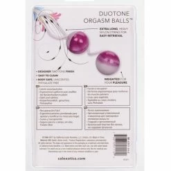CalExotics Vaginal & Pelvic Floor Strengthening Duotone Orgasm Balls