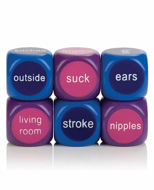 CalExotics Party & Sex Games Hot & Spicy Party Dice