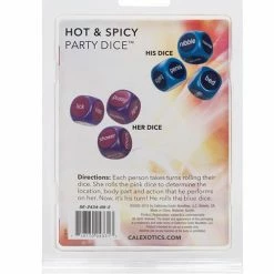 CalExotics Party & Sex Games Hot & Spicy Party Dice