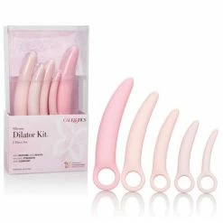 CalExotics Inspire Silicone Dilator 5 Piece Set - Pink