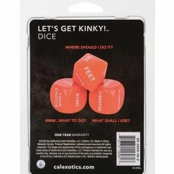 CalExotics Lets Get Kinky Dice Party & Sex Games
