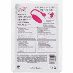 CalExotics Rechargeable Kegel Ball Advanced - Pink Sexual Enhancers For Couples