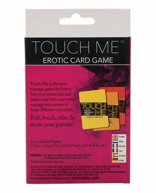 CalExotics Touch Me Erotic Card Game